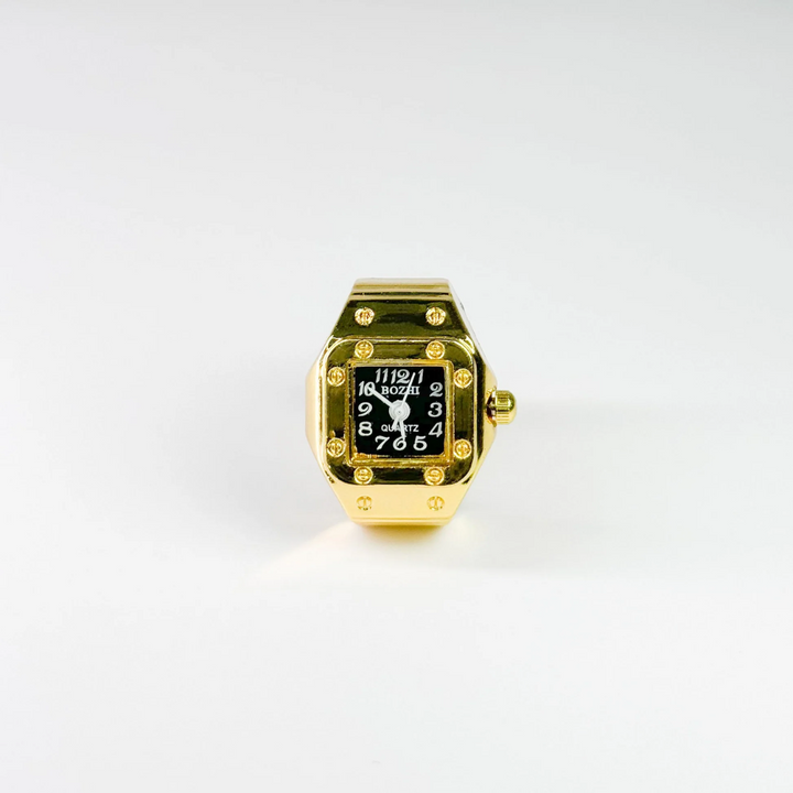 Goldene Fashion District Fingeruhr - Amour Milano®