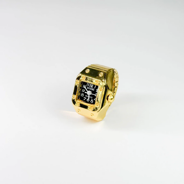 Goldene Fashion District Fingeruhr - Amour Milano®