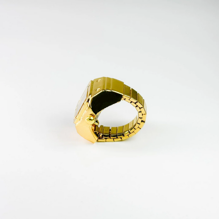 Goldene Fashion District Fingeruhr - Amour Milano®