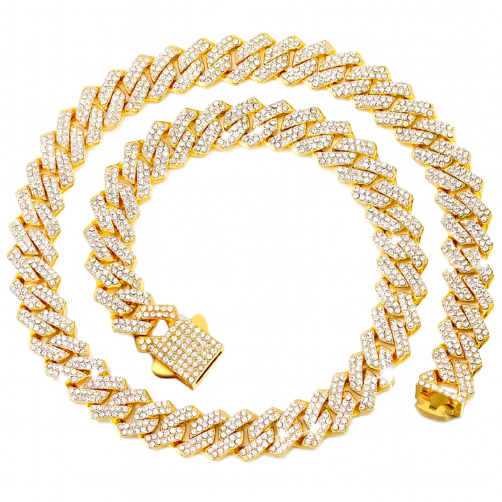 Collana Cuban Avana Oro - Amour Milano