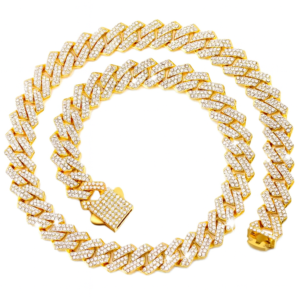 Collana Cuban Avana Oro - Amour Milano