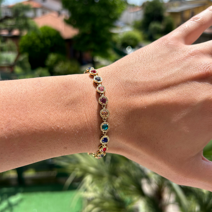 Bracciale Rainbow "Cannes" - Amour Milano®