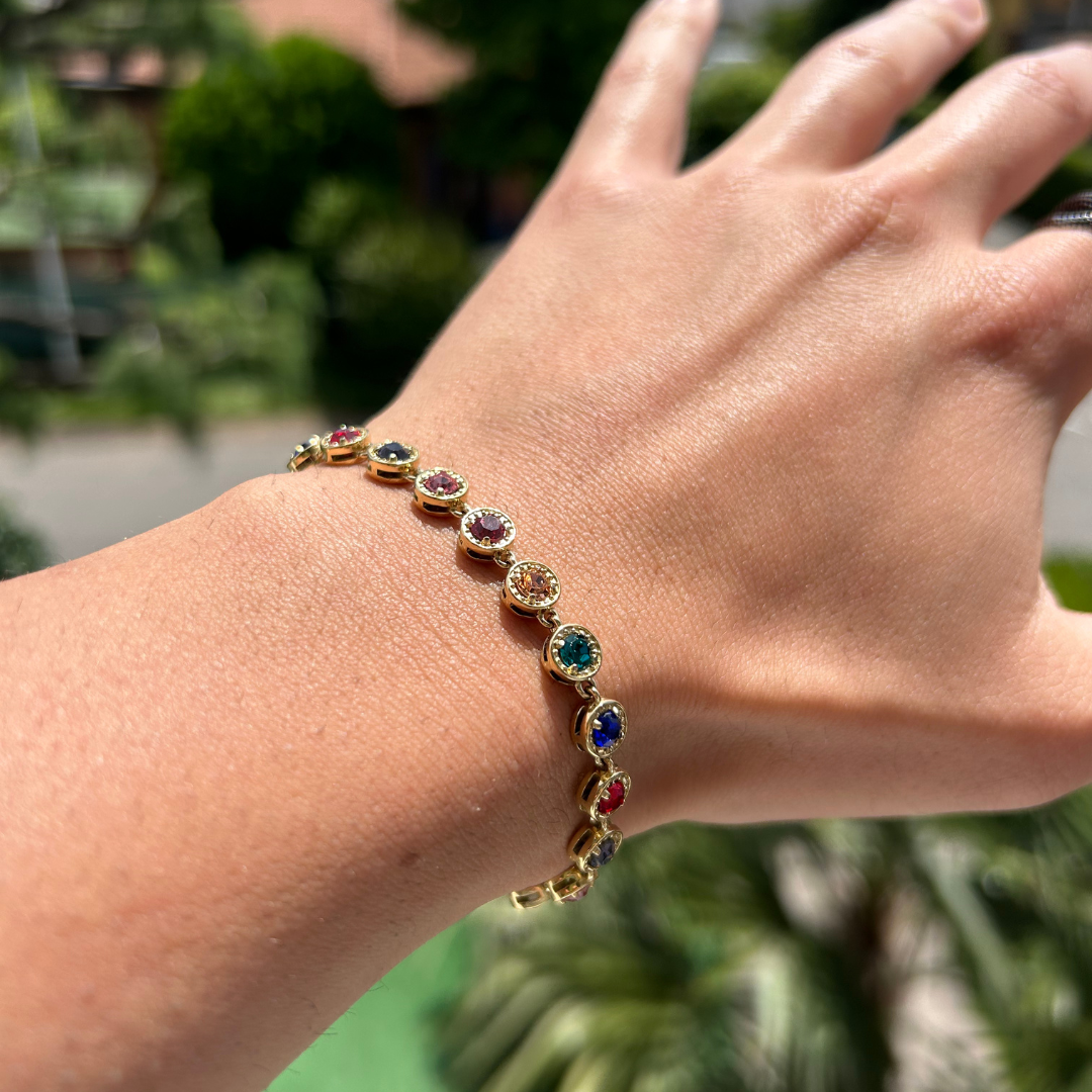 Bracciale Rainbow "Cannes" - Amour Milano®