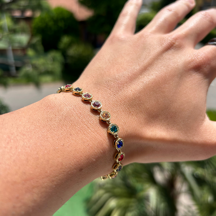 Bracciale Rainbow "Cannes" - Amour Milano®