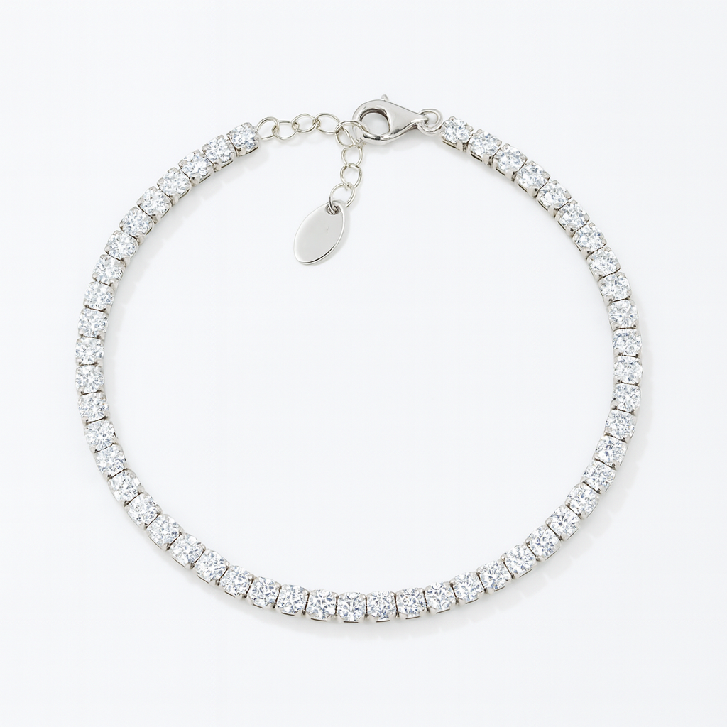 Bracciale Ice Tennis 4 mm - Amour Milano®