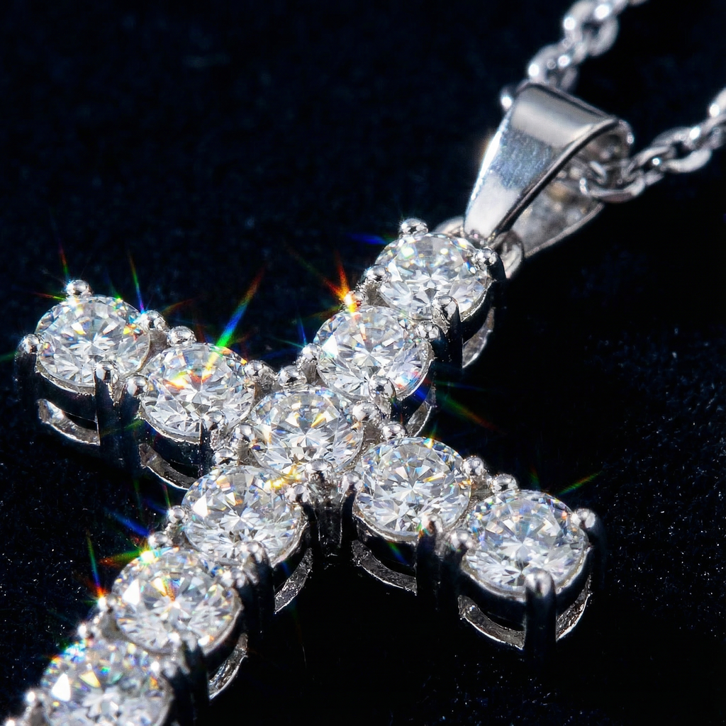 Collana Croce Tennis - Amour Milano®