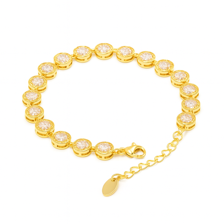 Ice Tennis Bracelet 3 mm - Amour Milano™