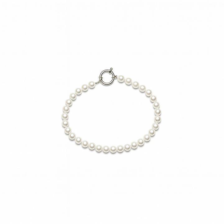 "Santorini" Bracciale Perla 4 mm - Amour Milano®