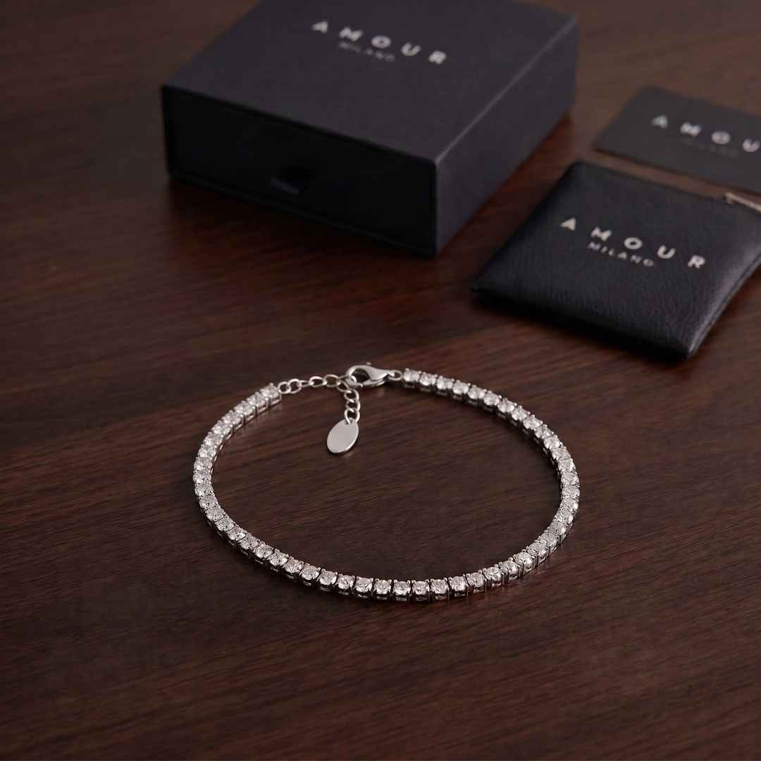 Bracciale Ice Tennis 3 mm - Omaggio