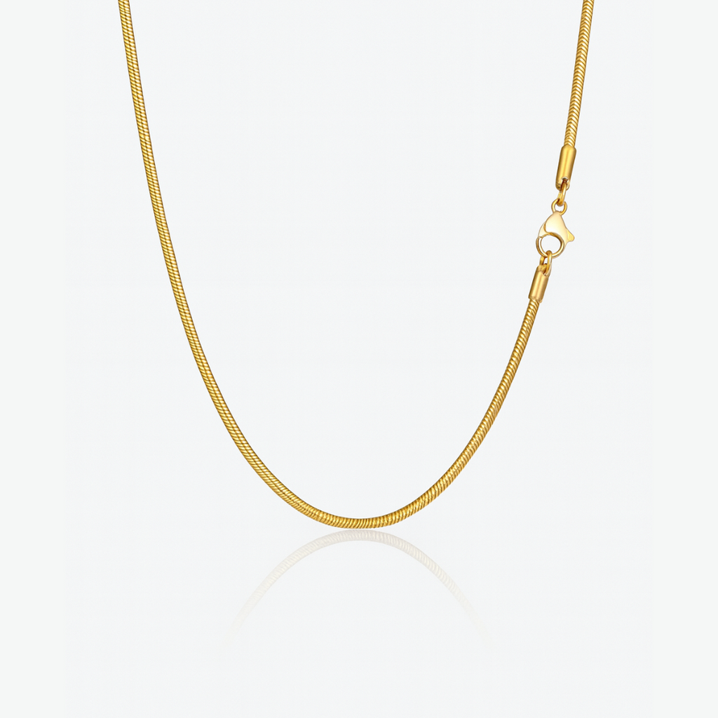 Round Snake Necklace 1,5 mm - Amour Milano™ 