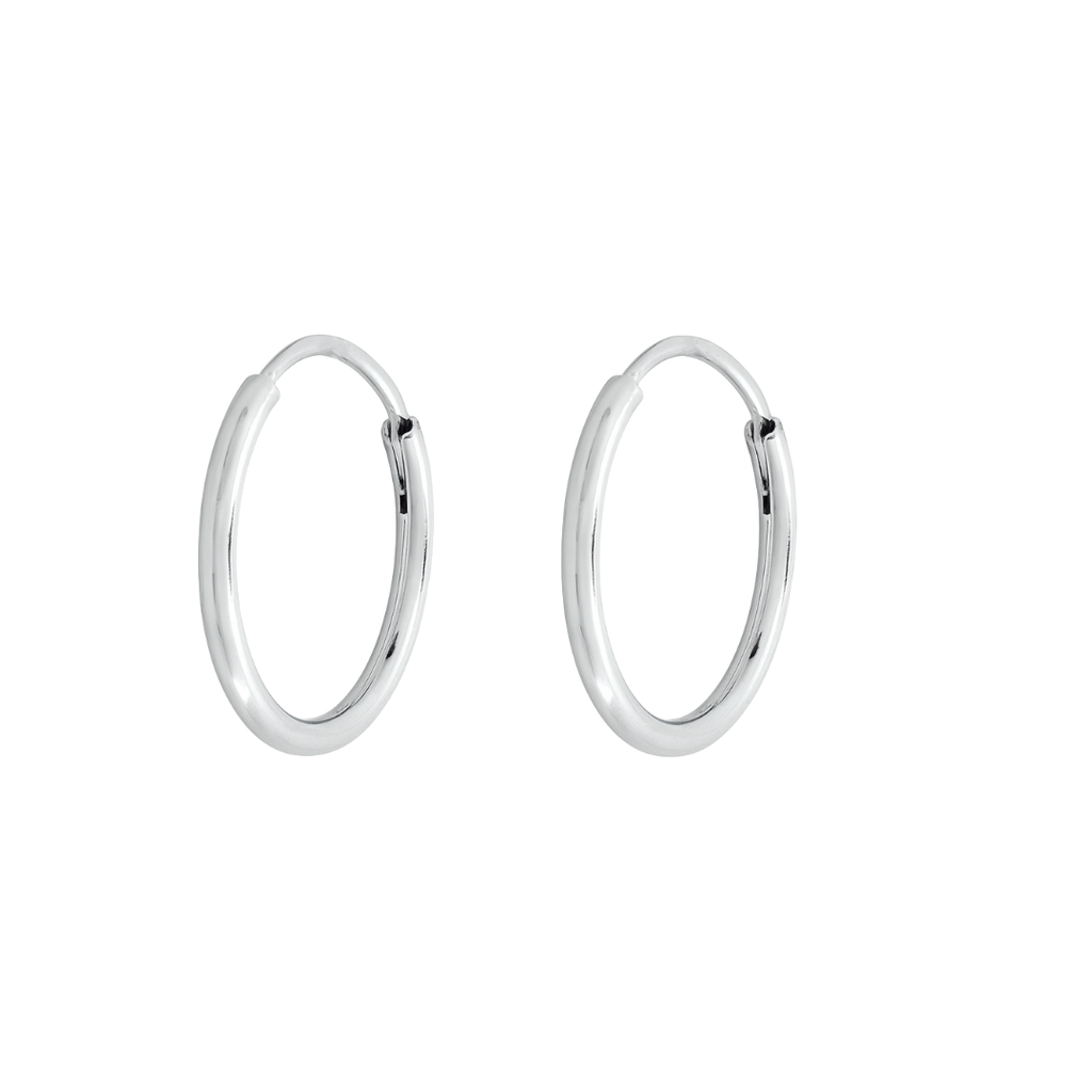 Orecchini A Cerchio Liebeskind Berlin Amore Bambino – Acciaio Inox Satinato, Placcato Oro Rosa, 22 Mm