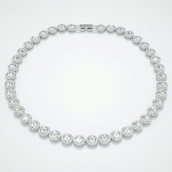 Herren-Kristallkette mit 10 mm Zirkonia | Amour Milano