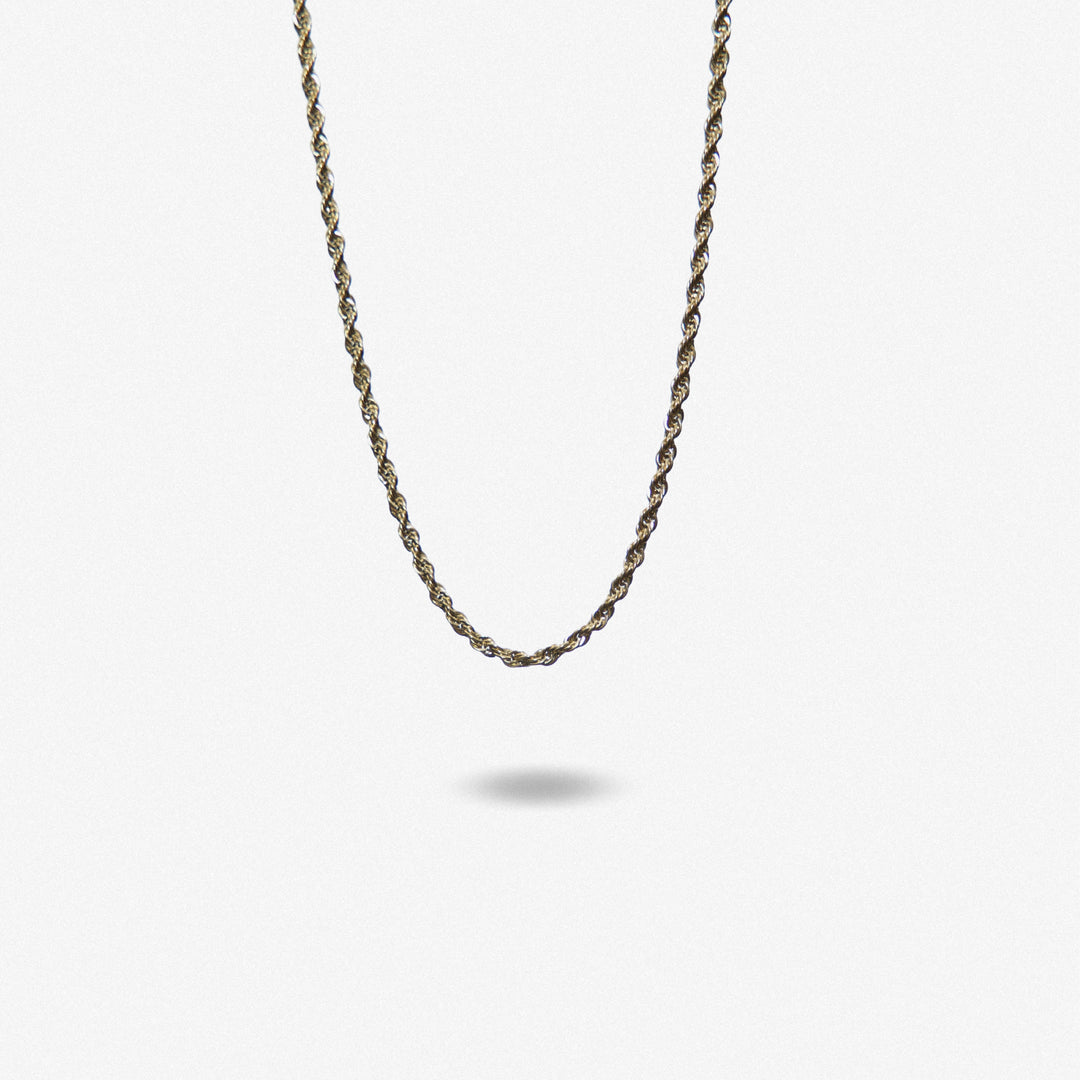 Collana a catena con corda intrecciata in acciaio inossidabile a 5 colori per donna Uomo Gioielli di moda in metallo placcato color nero/argento/oro 36 Collana a catena con corda intrecciata in acciaio inossidabile a 5 colori per donna Uomo Gioielli di moda in metallo placcato color nero/argento/oro 36