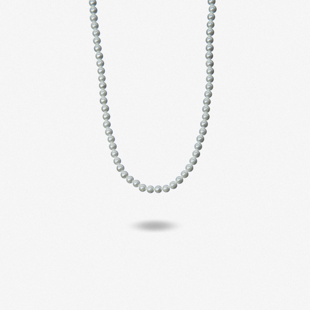 "Santorini" 4 mm Pearl Necklace - Amour Milano™