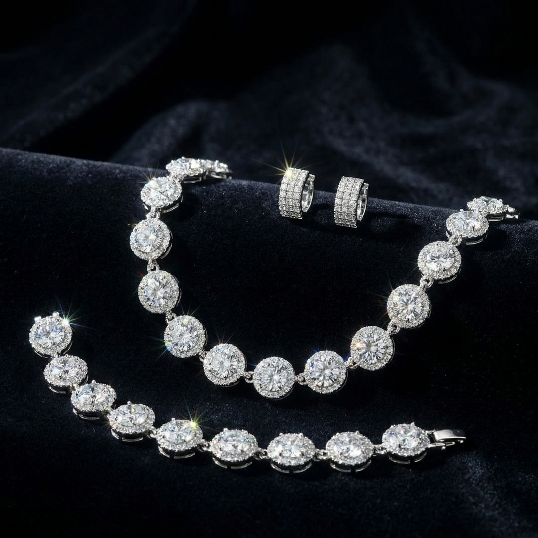 Box Crystal : Collana Crystal + Bracciale Crystal + Orecchini Crystal