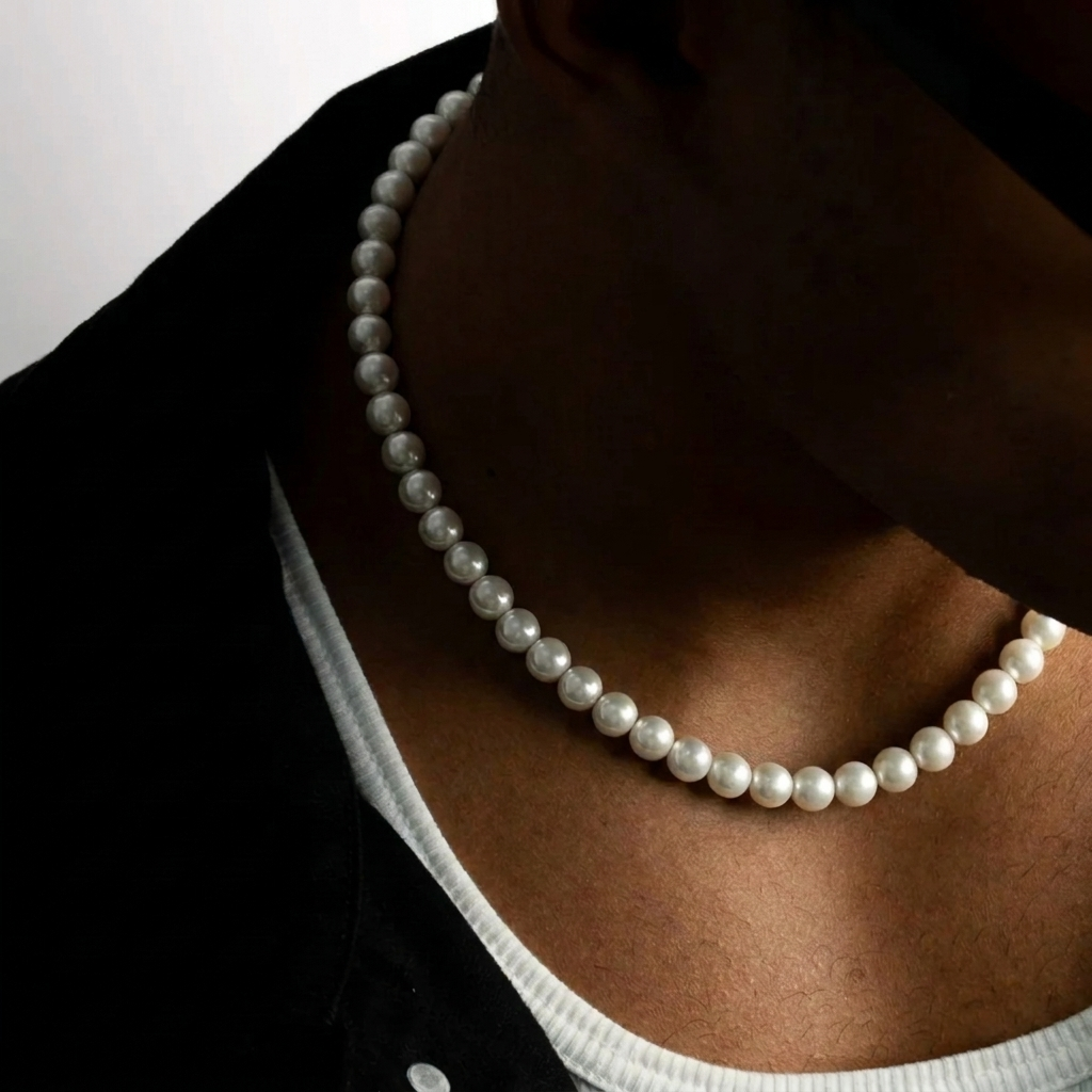 „Santorini“ Perlenkette 6 mm – Amour Milano™ 