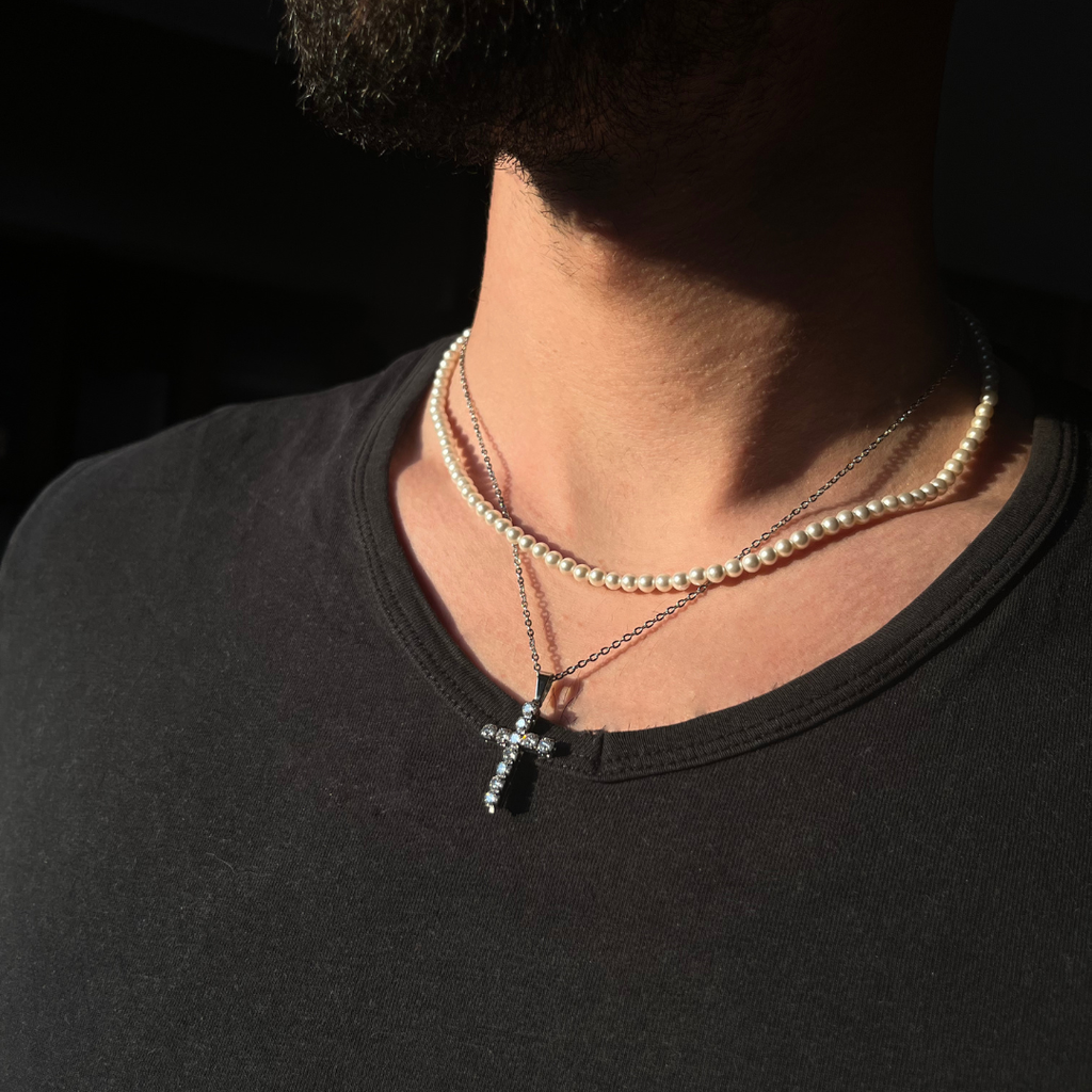 Tenniskreuz-Halskette – Amour Milano™ 