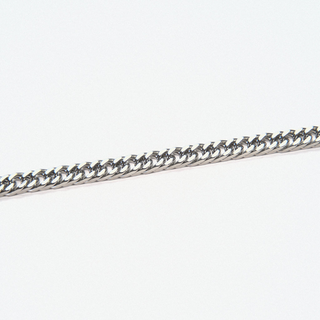 Square Cuban bracelet 4 mm - Amour Milano™
